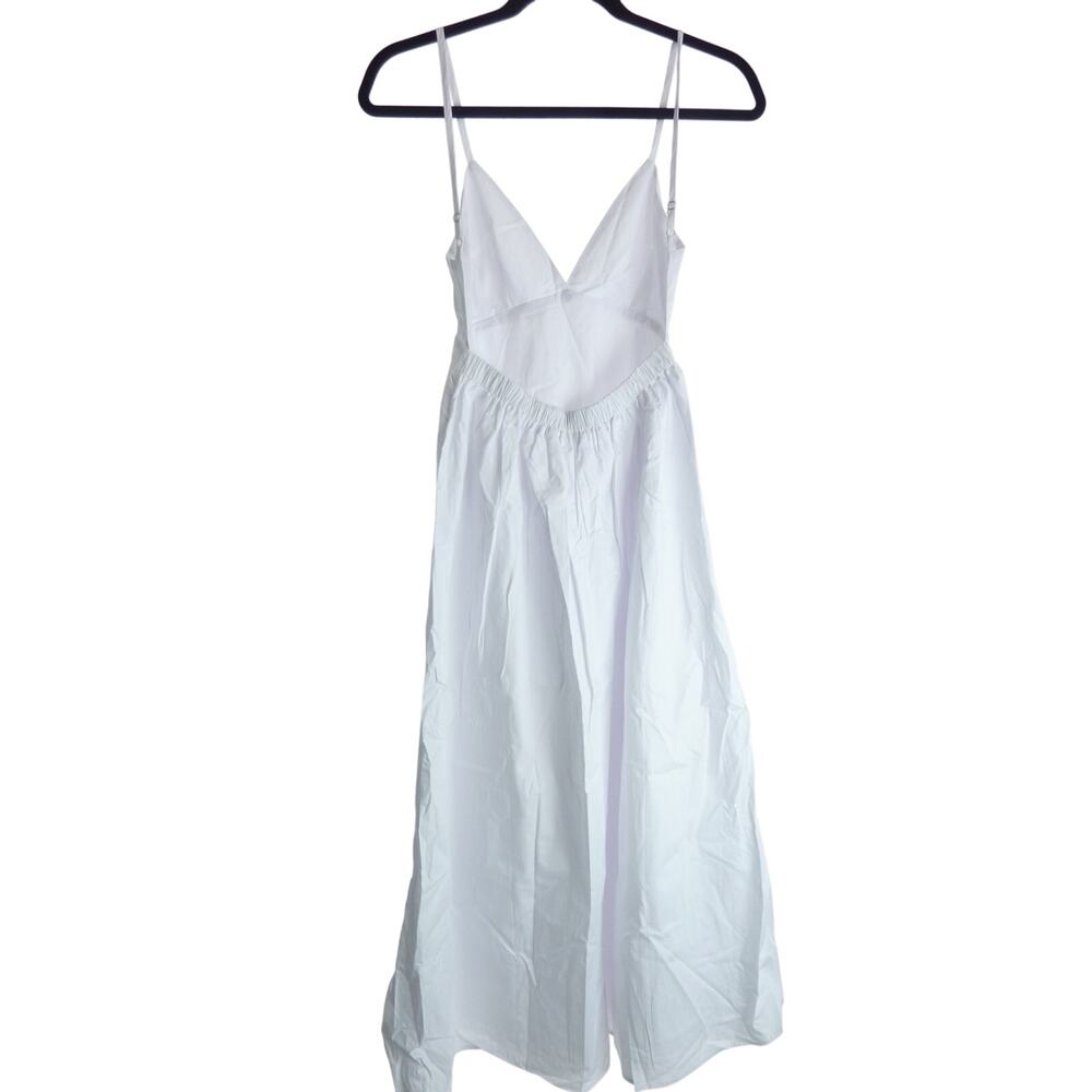 NWT Commense Coastal Cowgirl White Open Back Long Dress - Picture 3 of 6